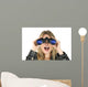 Woman with Binoculars Looking