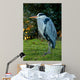 Standing Heron Wall Mural
