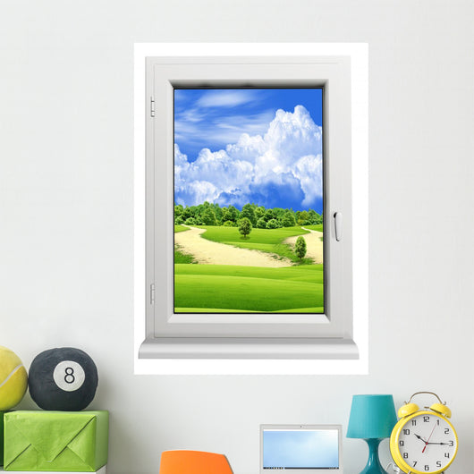Beautiful Landscape Looked through