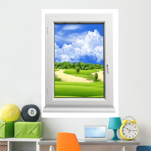 Beautiful Landscape Looked through