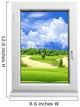 Beautiful Landscape Looked through