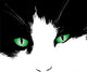 green eyes Wall Decal
