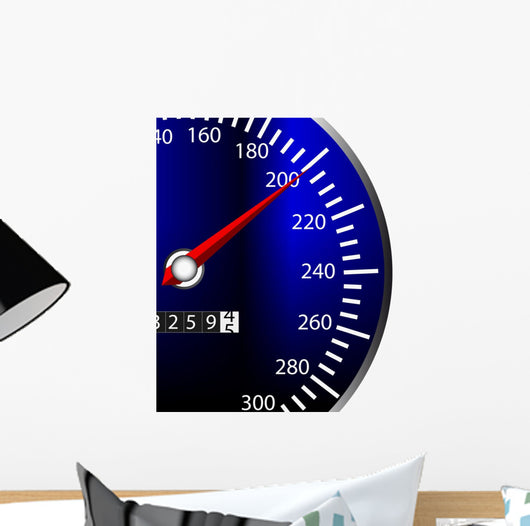 Speedometer Wall Mural