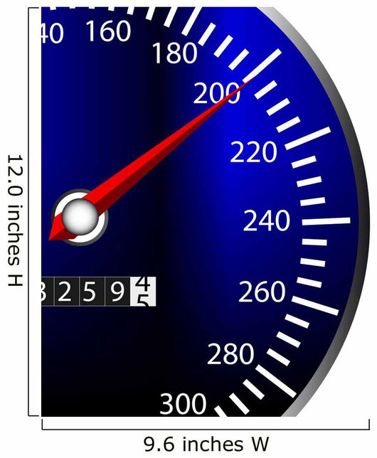 Speedometer Wall Mural