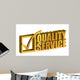 Quality Service Wall Decal