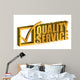 Quality Service Wall Decal