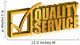 Quality Service Wall Decal