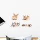 baby bunny rabbits Wall Decal