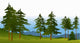 Green forest Wall Mural