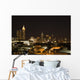 Nightscape of Atlanta, Georgia skyline. Wall Mural
