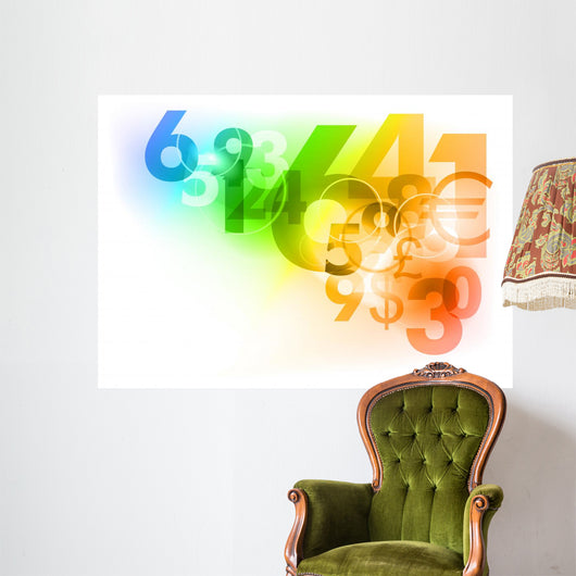 numbers Wall Decal