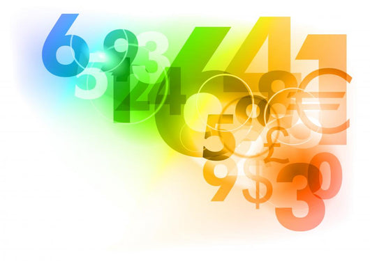 numbers Wall Decal