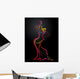Sensual belly dancer Wall Mural