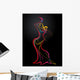 Sensual belly dancer Wall Mural