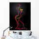Sensual belly dancer Wall Mural