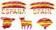 Spanish Clipart Vector Illustration