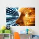 Technology Concept with Binary Wall Mural