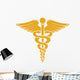 Medical Caduceus Symbol Wall Decal