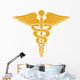 Medical Caduceus Symbol Wall Decal