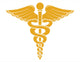 Medical Caduceus Symbol Wall Decal