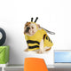 Dog Dressed up Like a Bee Wall Decal