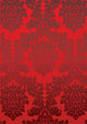 Red Seamless Royal Damask Wall Decal