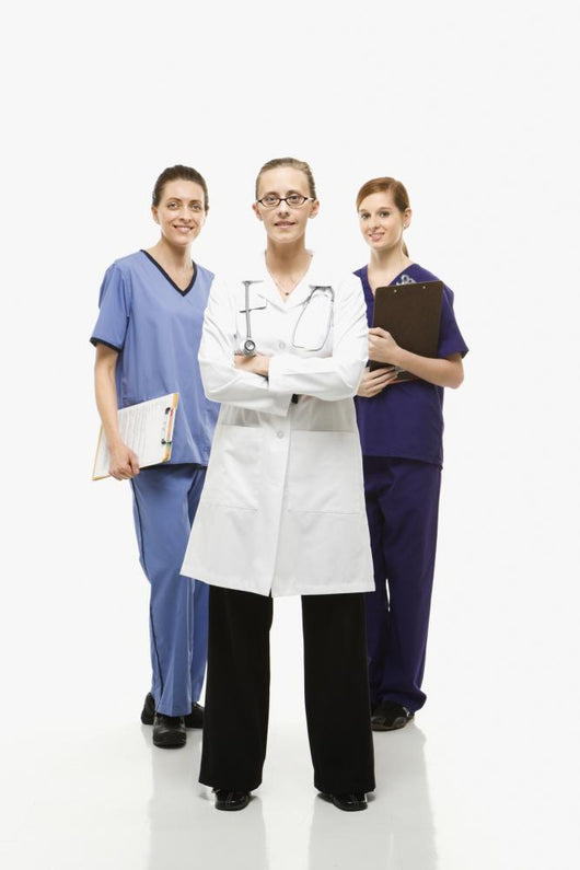 Caucasian Women Healthcare Workers