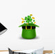 Leprechaun Clover Hat Wall Decal