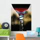 Glass with Red Wine Wall Mural