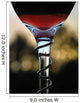 Glass with Red Wine Wall Mural