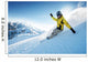 Freeride snowboarding photo in deep powder Wall Mural