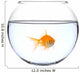 a golden fish in a bowl Wall Decal