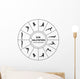 yoga-sun-salutation Wall Decal