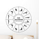 yoga-sun-salutation Wall Decal