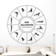 yoga-sun-salutation Wall Decal
