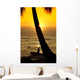 Sunset Beach Wall Mural