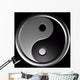 3D Yin and Yang Wall Mural