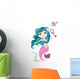 mermaid Wall Decal
