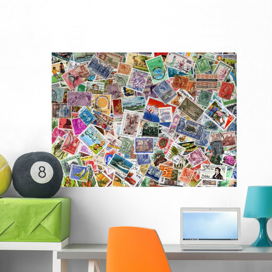 Large World Foreign Postage