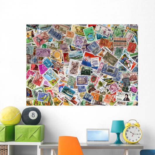 Large World Foreign Postage