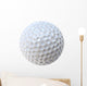 Isolated White Golf Ball Wall Decal