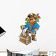 Pirate Treasure Chest Wall Decal