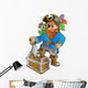 Pirate Treasure Chest Wall Decal