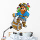 Pirate Treasure Chest Wall Decal