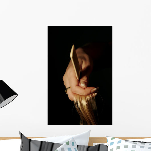 Cutting Hair Wall Mural