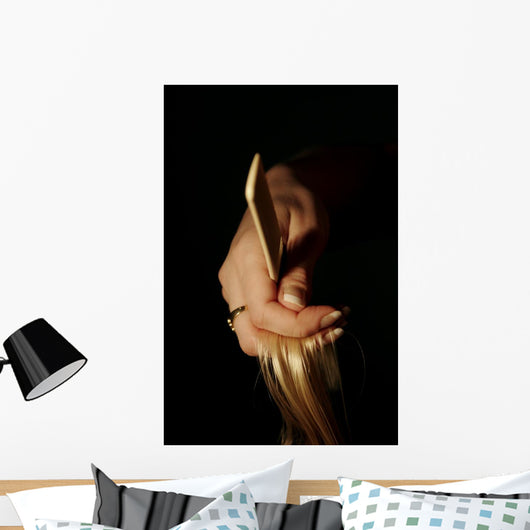 Cutting Hair Wall Mural