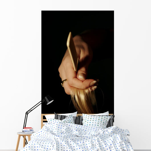 Cutting Hair Wall Mural