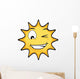 Sun Blinking Wall Decal