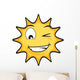 Sun Blinking Wall Decal