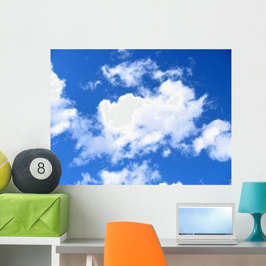 Blue Sky Wall Decal Design 7